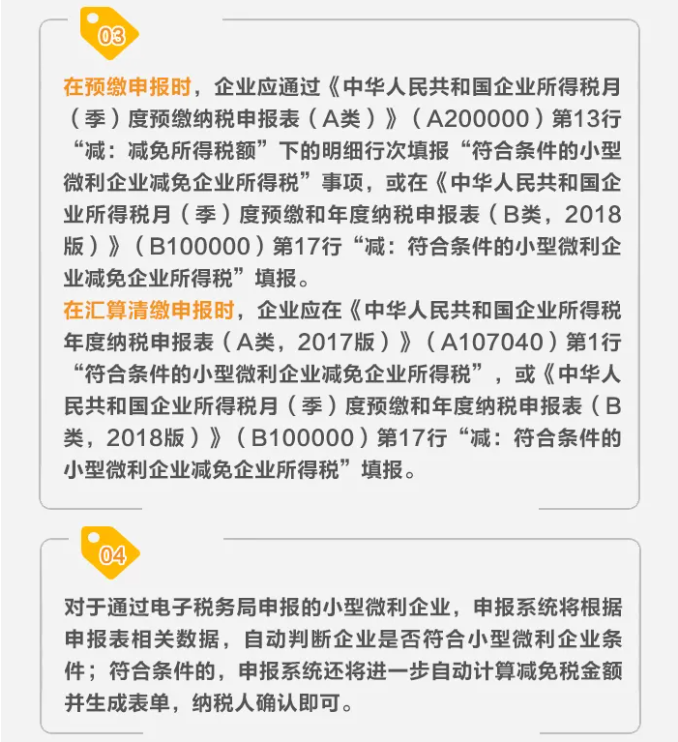 了解小型微利企業如何享受減征企業所得稅政策