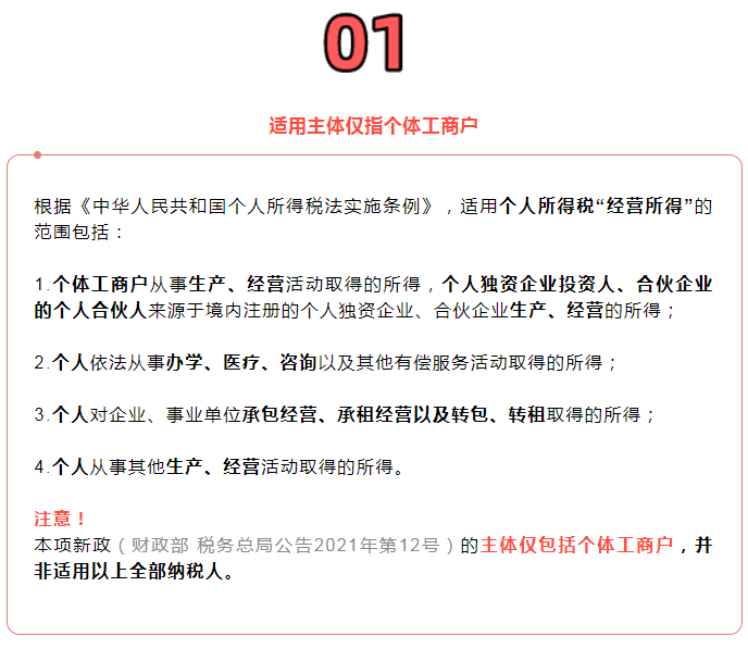 減半征收！個體工商戶個稅繳納攻略來了！