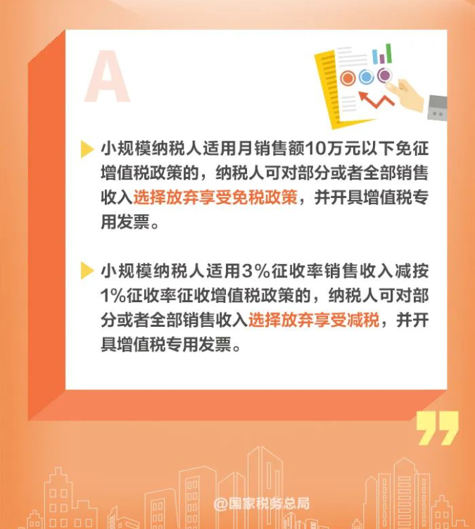 小規(guī)模納稅人減免增值稅政策要點，4月大征期用得上