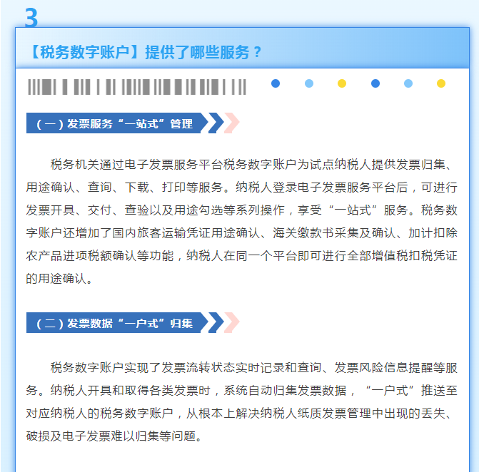 稅務數字賬戶常見問題
